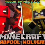 Icon Deadpool and Wolverine Addon (1.20) – MCPE/Bedrock Mods 