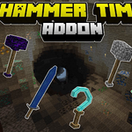 Icon Hammer Time Addon (1.21, 1.20) - MCPE/Bedrock Mods 