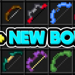 Icon New Bows Addon (1.21, 1.20) - MCPE/Bedrock Mods 