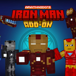 Icon New Iron Man Addon (1.20) – MCPE/Bedrock Mods 