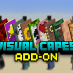 Icon Visual Capes Addon (1.21, 1.20) - MCPE/Bedrock Mods 